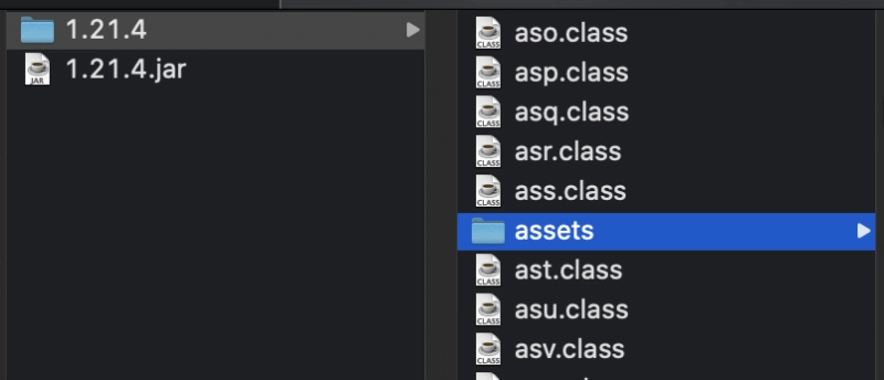 assetsディレクトリの場所